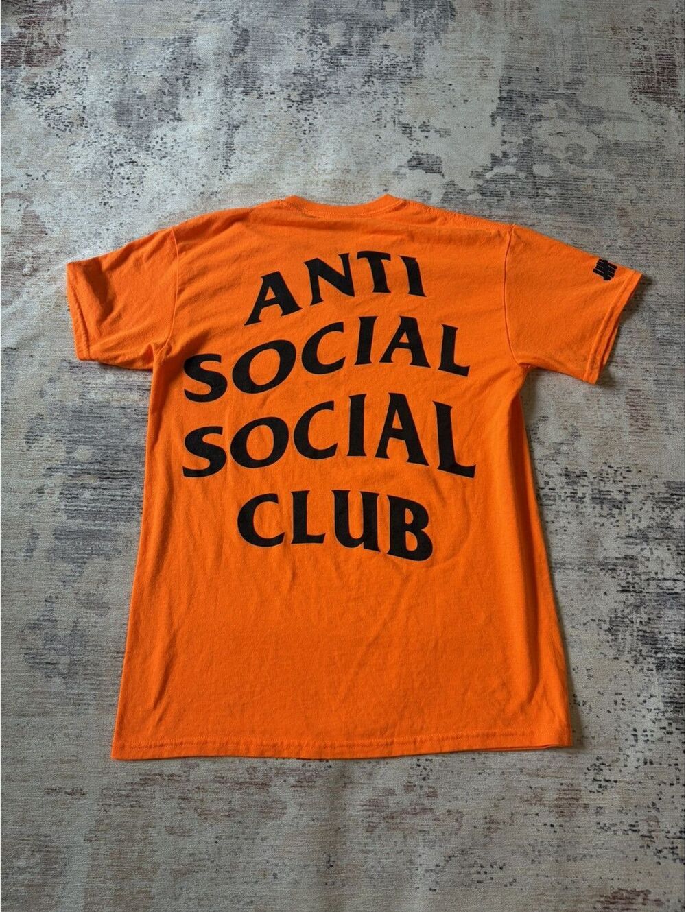 Anti social social club x undefeated paranoid tee